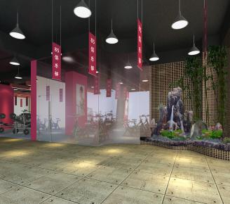 1530平米北京朝陽大城國際健身房裝修