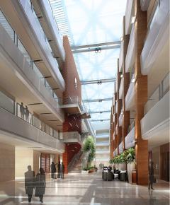 7350平米陽光保險辦公區(qū)裝修