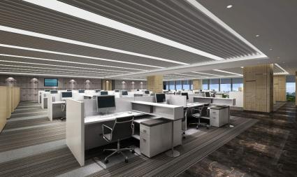 辦公空間功能分區(qū)的安排_(tái)北京辦公室裝修_翰翔建筑