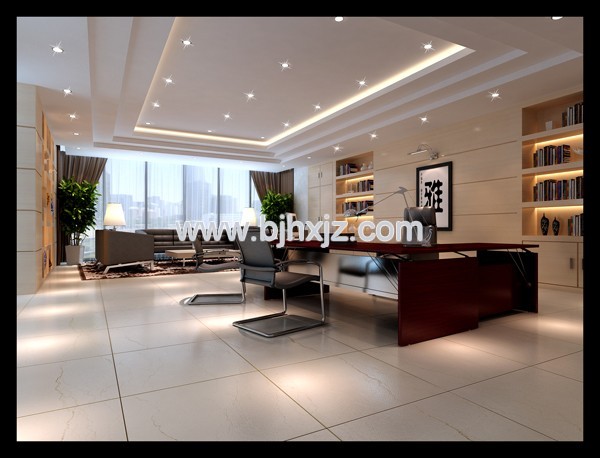 北京康龍化成園區集團辦公室裝修辦公區效果圖